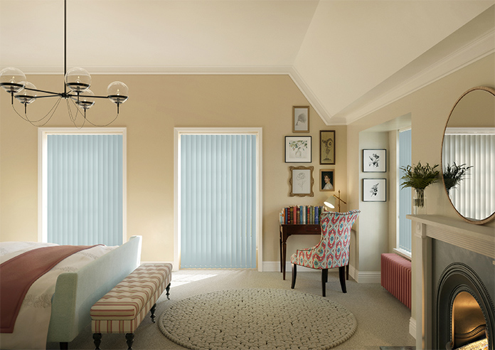 Trinity (Blackout), Baby Blue - Vertical Blind - Image 8